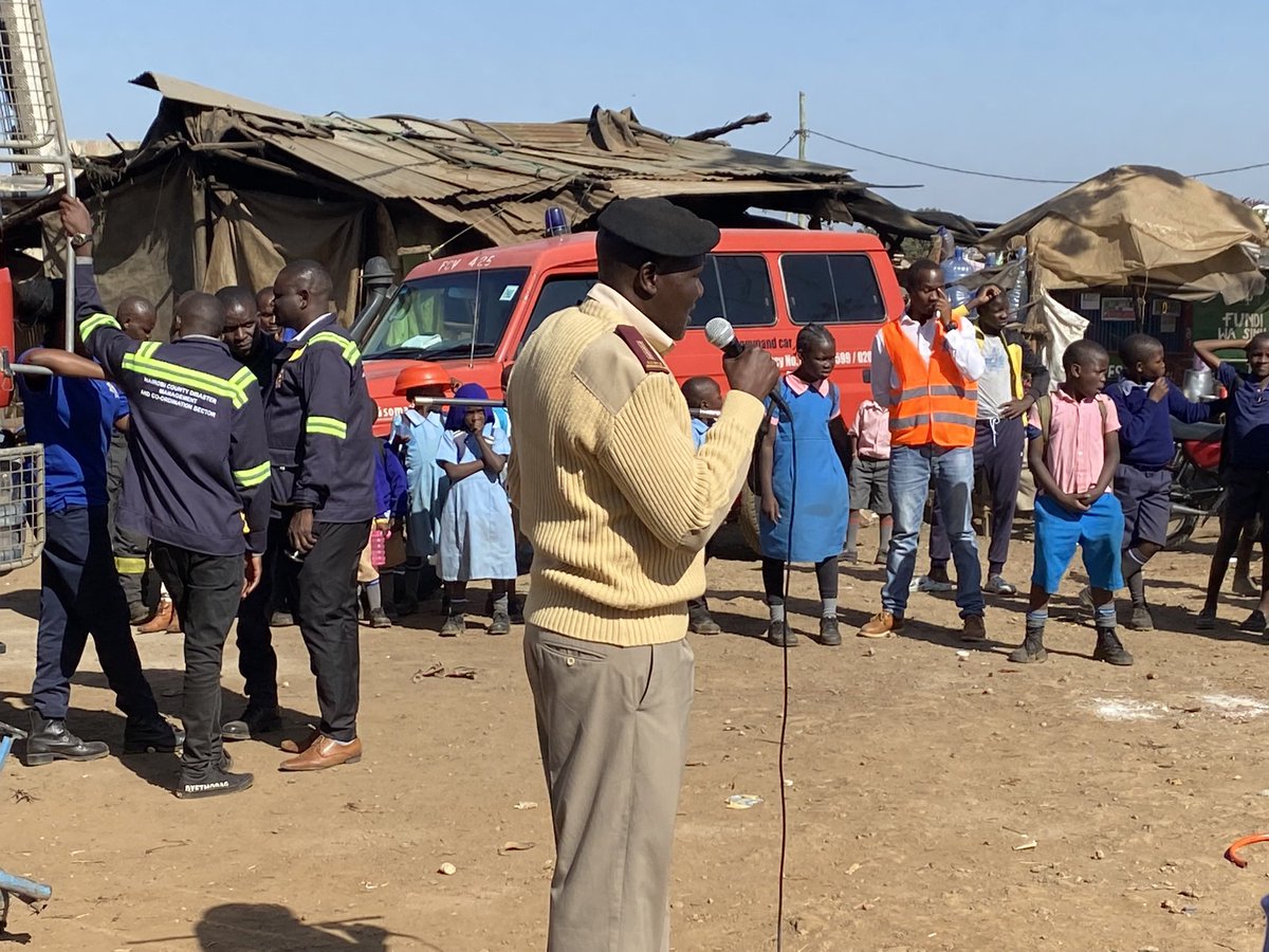 Kibera Community Emergency Response Team tweet media