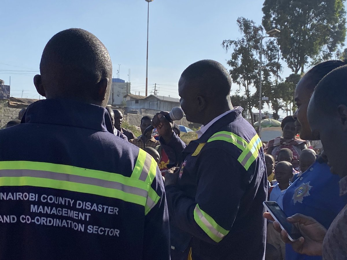 Kibera Community Emergency Response Team tweet media