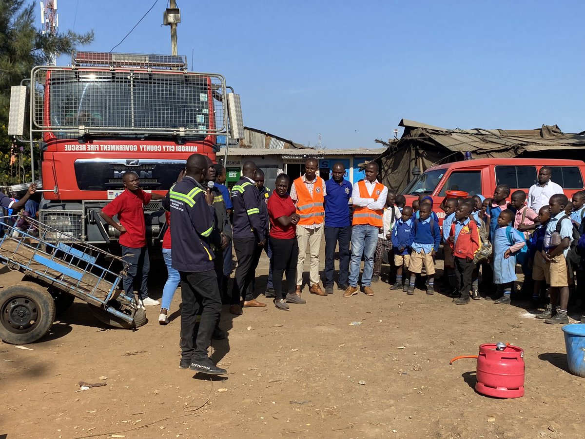 Kibera Community Emergency Response Team tweet media