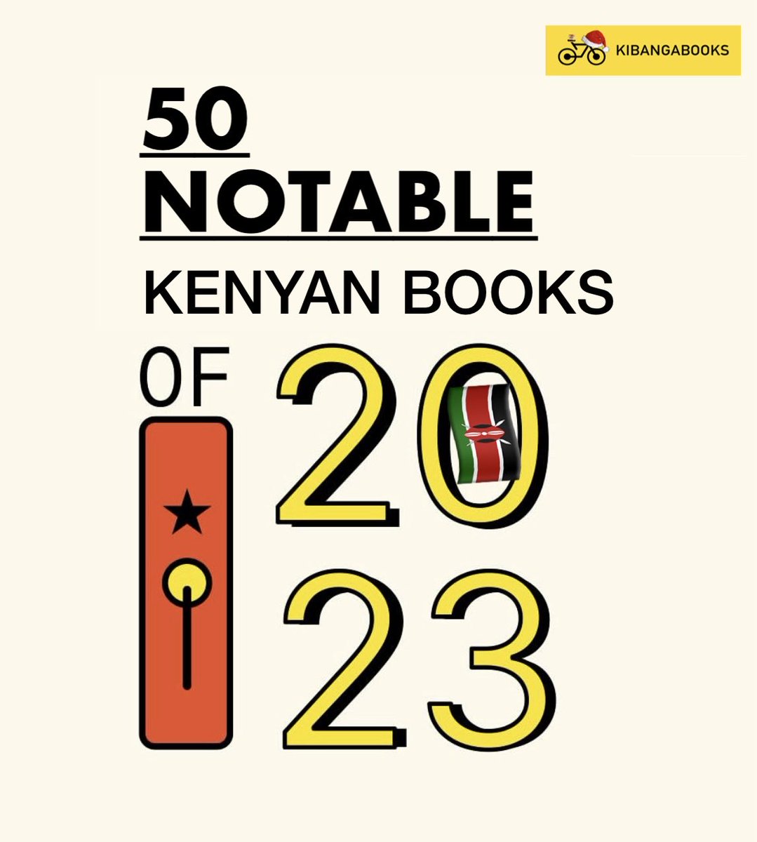 #NewPost 50 Notable Kenyan Books of 2023. A thread:🧵