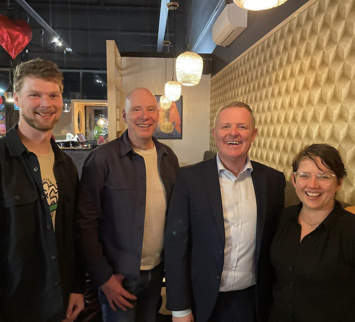 Proud to have supported <a href="/Jeremy_Miles/">Jeremy Miles</a> at the event on Sunday. His inclusive approach and his understanding of social issues, from his own working class childhood, makes him the best person to lead our nation. A man of integrity and compassion, qualities of a true leader.