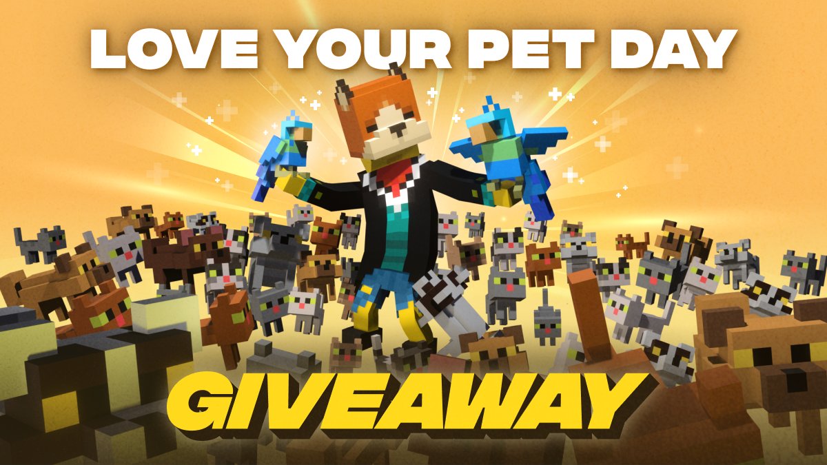 Happy Love Your Pet Day 🦜💚

We love our stinky balls of cuteness and to celebrate our frens 🐾, we are giving away 100 $FRI + 1 Fox Hat NFT 🦊 to 5 lucky winners.

To win:
🐩 Retweet and Like this post
🐩 Drop a photo of your pet in the comments! Tell us a little about them!
🐩