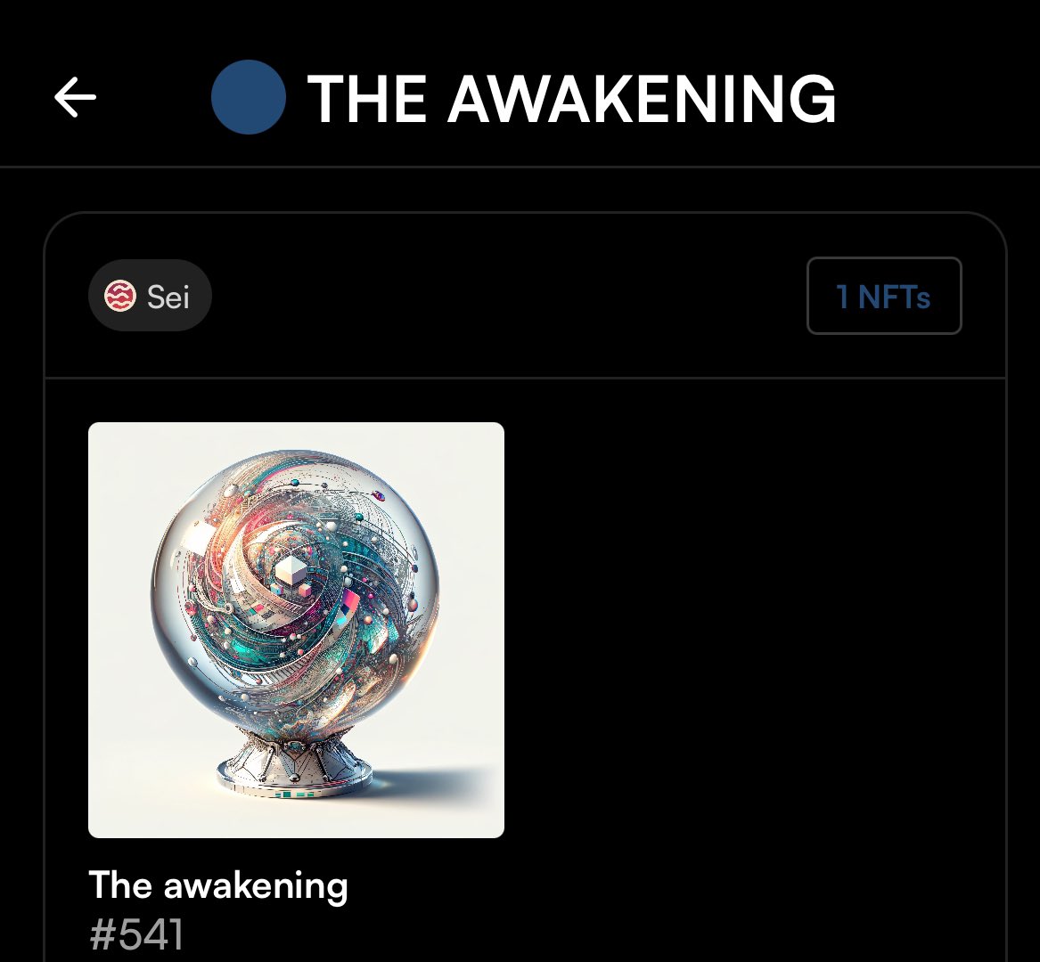 What dropped on my bag !?
#TheAwakening <a href="/ALIVE1111nfts/">ALIVE1111</a>