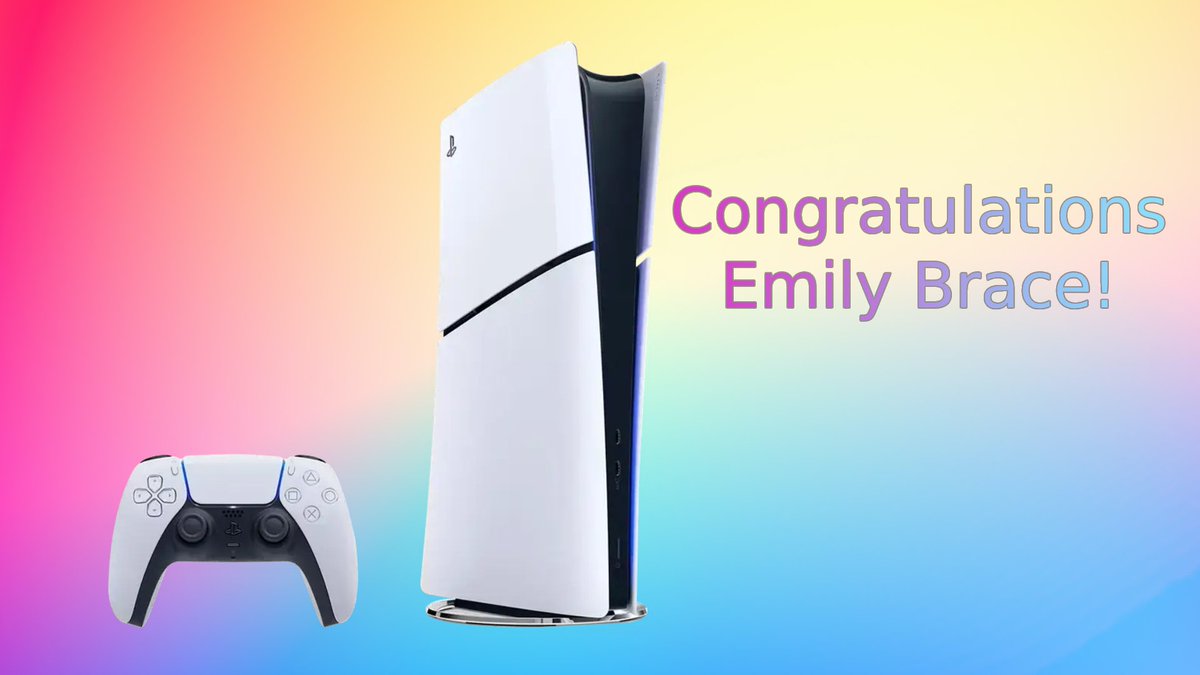 Congratulations to our latest winner, Emily Brace who has won a PS5 Slim! You could be our next winner! If you're not in it you can't win it! Join QuidSquad.com today! #win #Competition #Prizes #quidsquad