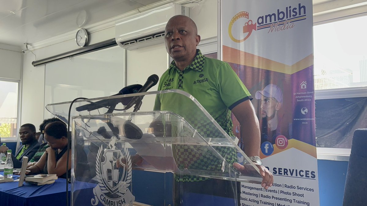 ActionSA_GP's tweet photo. Students and parents have gathered for the student engagement with President @HermanMashaba & Gauteng Provincial Chairperson @Funzi_Ngobeni at Camblish College.
#LetsFixEducation https://t.co/JI3zrmdS0z