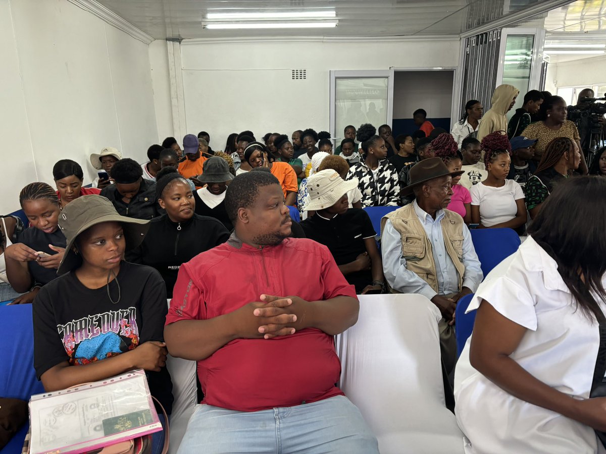 ActionSA_GP's tweet photo. Students and parents have gathered for the student engagement with President @HermanMashaba & Gauteng Provincial Chairperson @Funzi_Ngobeni at Camblish College.
#LetsFixEducation https://t.co/JI3zrmdS0z