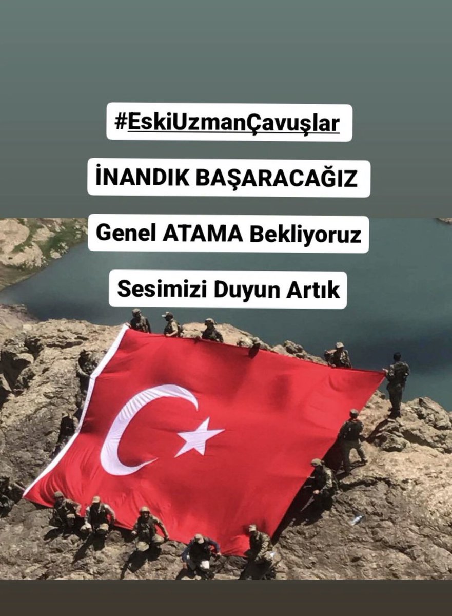 AYSEERTAN27's tweet photo. #EskiUzmanÇavuşlar
#EskiUzmanÇavuşlariçinAdalet
#UzmanÇavuş
#OylarMustafaGündeşliye
ATAUZDER BAŞARACAK
Kamu yararına kurulacak dernek için oylarımız @gundes_46 başkanımıza👏
@RTErdogan
@eczozgurozel
@dbdevletbahceli
@ErbakanFatih
#DevletBahçeli #Gece3 #İran #halkaarz #BorŞeker https://t.co/TFjB3QzInT