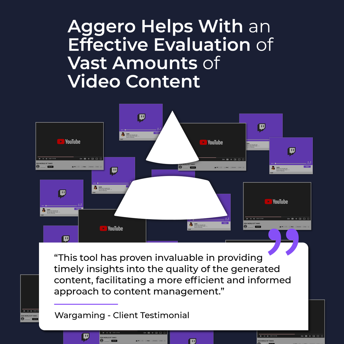 Eliminate social media noise when it comes to your game's social representation! Use our AI video listening technology  to evaluate vast amounts of video data. Ensure fair representation for your game on streaming and social video platforms. #videoanalytics #gamginginsights