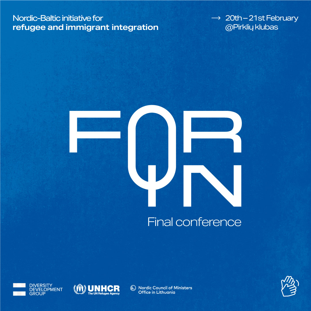 In Vilnius today, we are looking at integration, participation, inclusion and mental health challenges resulting from displacement. Check the programme 👉 bit.ly/3u9cFch and join us! Click here to register: bit.ly/3Obkrca