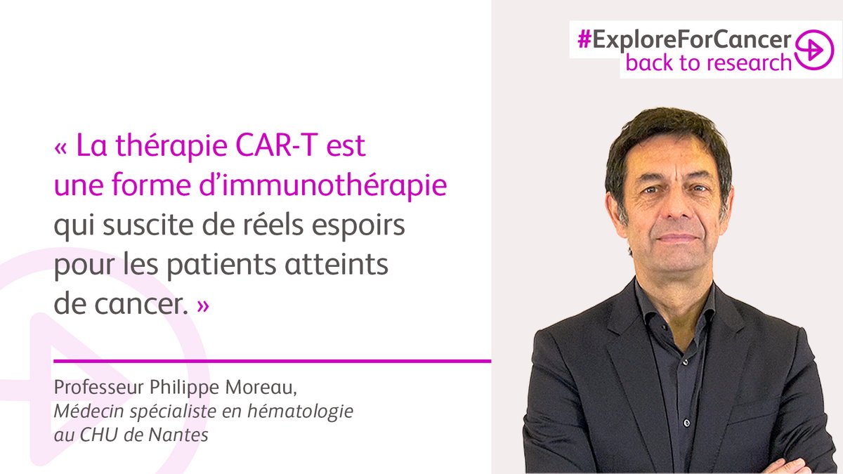 BMSFrance's tweet image. 🧬 90% des Français méconnaissent la thérapie #CAR-T, selon l&apos;@institut_cancer #INCa. Découvrez les avancées scientifiques contre le cancer et entrez dans les coulisses de la recherche avec #ExploreForCancer #BackToResearch💜 
youtu.be/FVupSw1aoYw