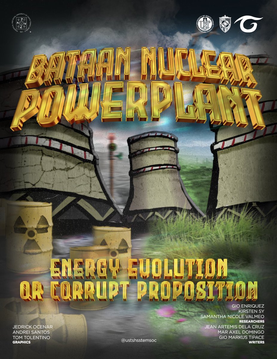 ustshsstemsoc's tweet photo. The revival of the Bataan Nuclear Power Plan offers a chance to diversify energy sources and reduce dependence on fossil fuels, raising concerns about safety, operational viability, and potential environmental and health risks. ⚠️ https://t.co/BN9x8OQ7UQ
