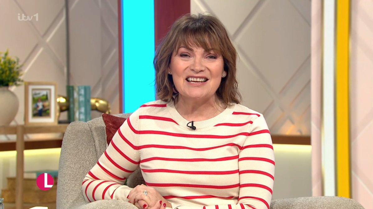 Lorraine Kelly hosted her own show this morning

Congratulations #Lorraine, you have hosted 26 out of 36 (72.2%) episodes this year