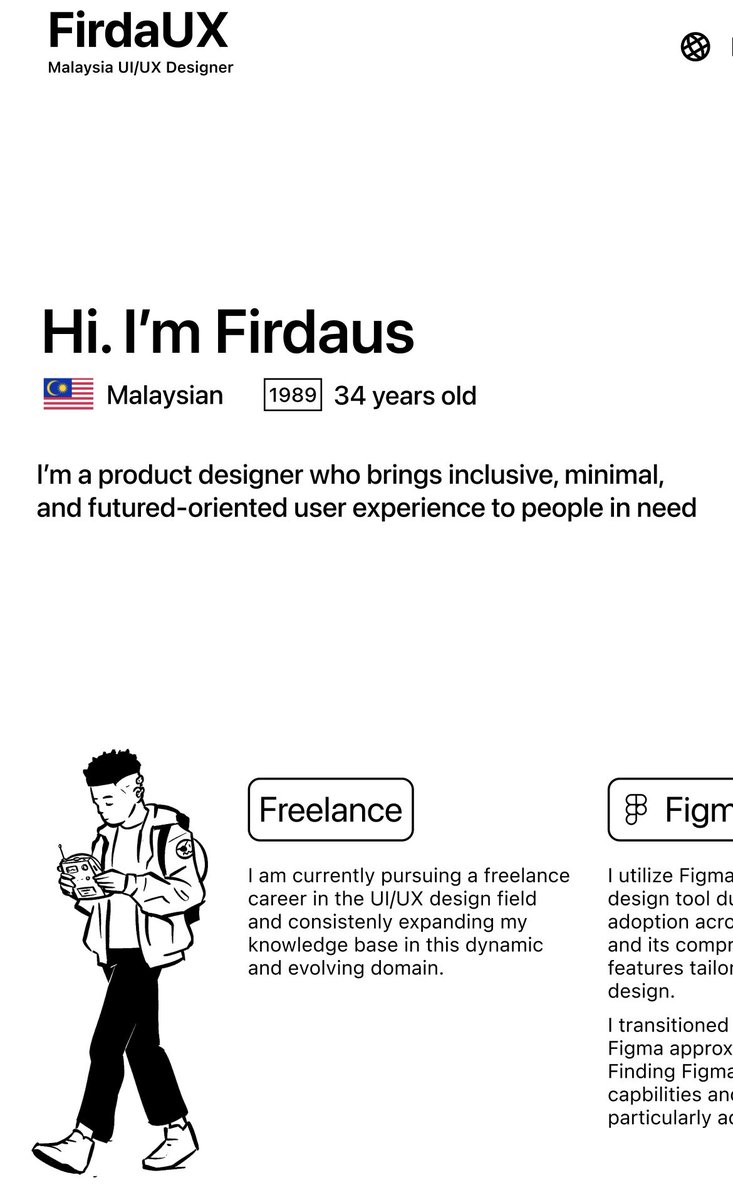 thisfirdaux's tweet photo. Im Firdaus as UI / UX Designer freelance yang diberhentikan kerja satu ketika dahulu. Please share &amp; help me get 1 opportunities in freelance site to transfrom the interface become great and that can help me to exit this struggle structure https://t.co/t7Yg2ET3mo
