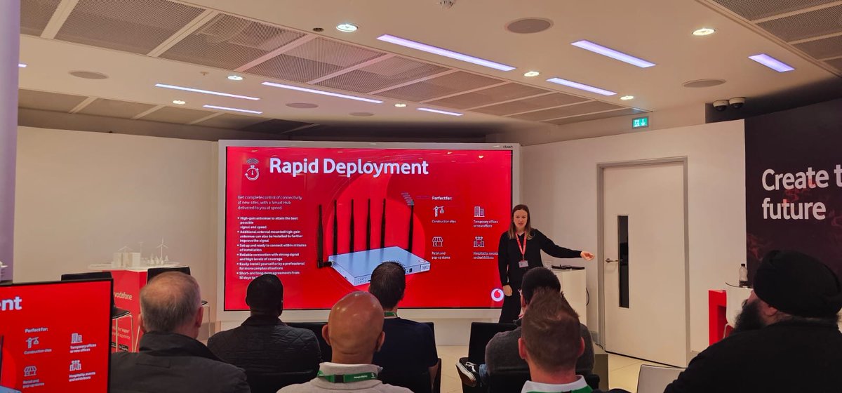 Last month, we welcomed business leaders looking to integrate the latest tech into their SME to our discovery session at @VodafoneUK HQ! To get clued up on all things #IoT, #UnifiedComms and #PSTNSwitchoff, sign up for our next session on May 15 by emailing info@crystaline.co.uk