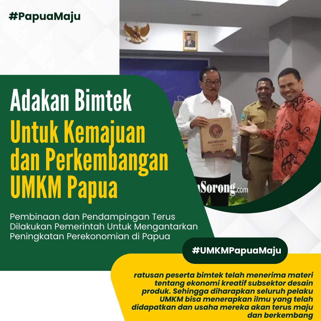 ruthesema's tweet photo. Pemerintah berkomitmen untuk meningkatkan pertumbuhan ekonomi kreatif dan UMKM masyarakat Papua, untuk menunjang peningkatan perekonmian dan kesejahteraan masyarakat. #Papua #PapuaIndonesia #IndonesiaMaju #PapuaSejahtera #UMKMPapua https://t.co/Qyw94ObL3R
