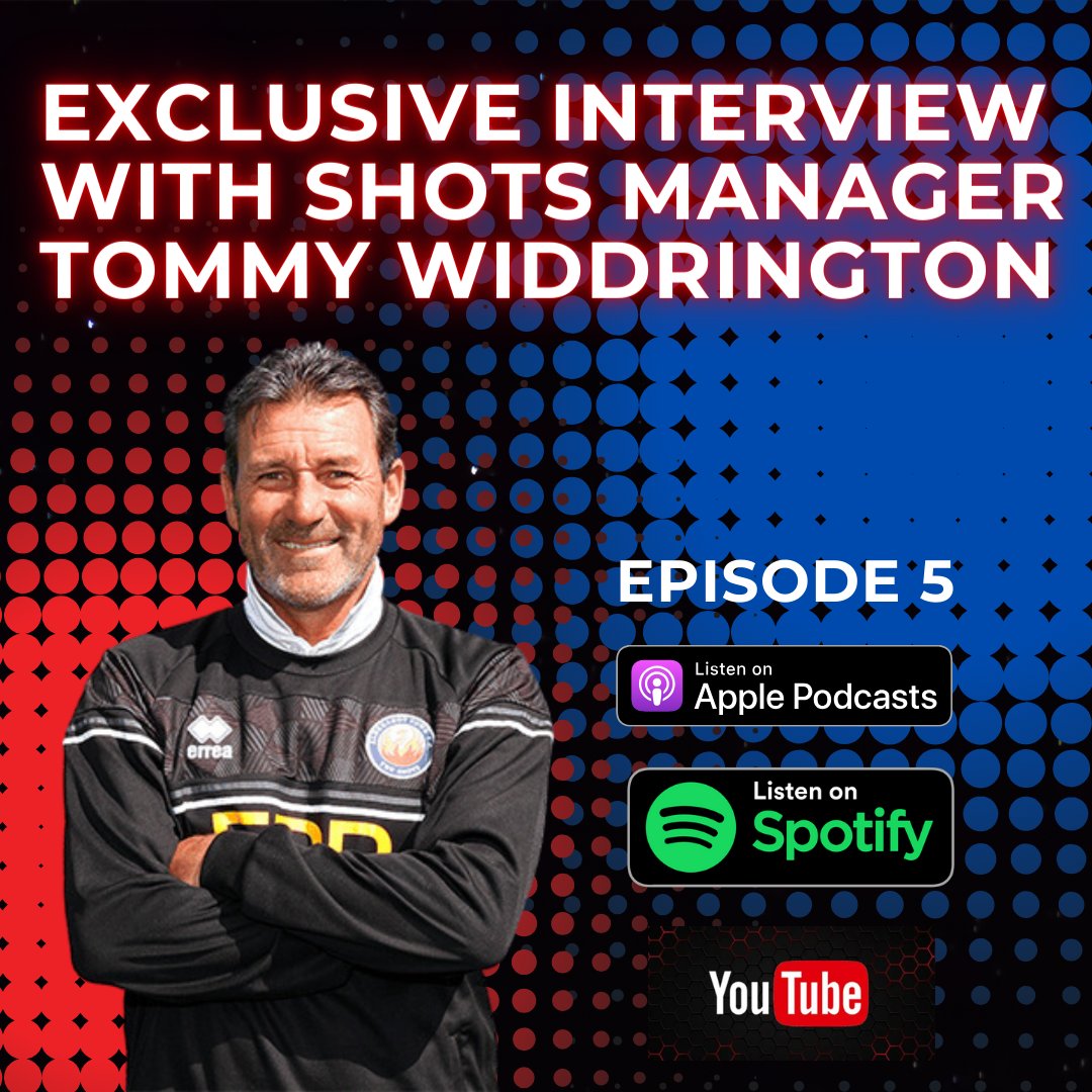 Episode 5 of The Shots Pod is out! 🚨 We catch up with the Gaffer @TommyWidd on this rollercoaster season, fan opinion and his plans for the future! 🔴 youtube.com/watch?v=ZILV9W… 🔵 open.spotify.com/episode/0P8Oql… #theshots❤️💙