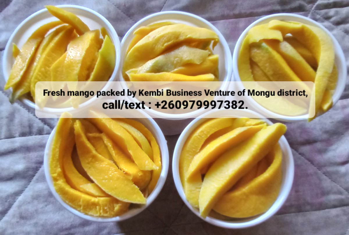 2023 - 2024 mango fruit ready for delivery to the local customers  within Mongu district, call/text Kembi Business Ventures on  +260979997382.