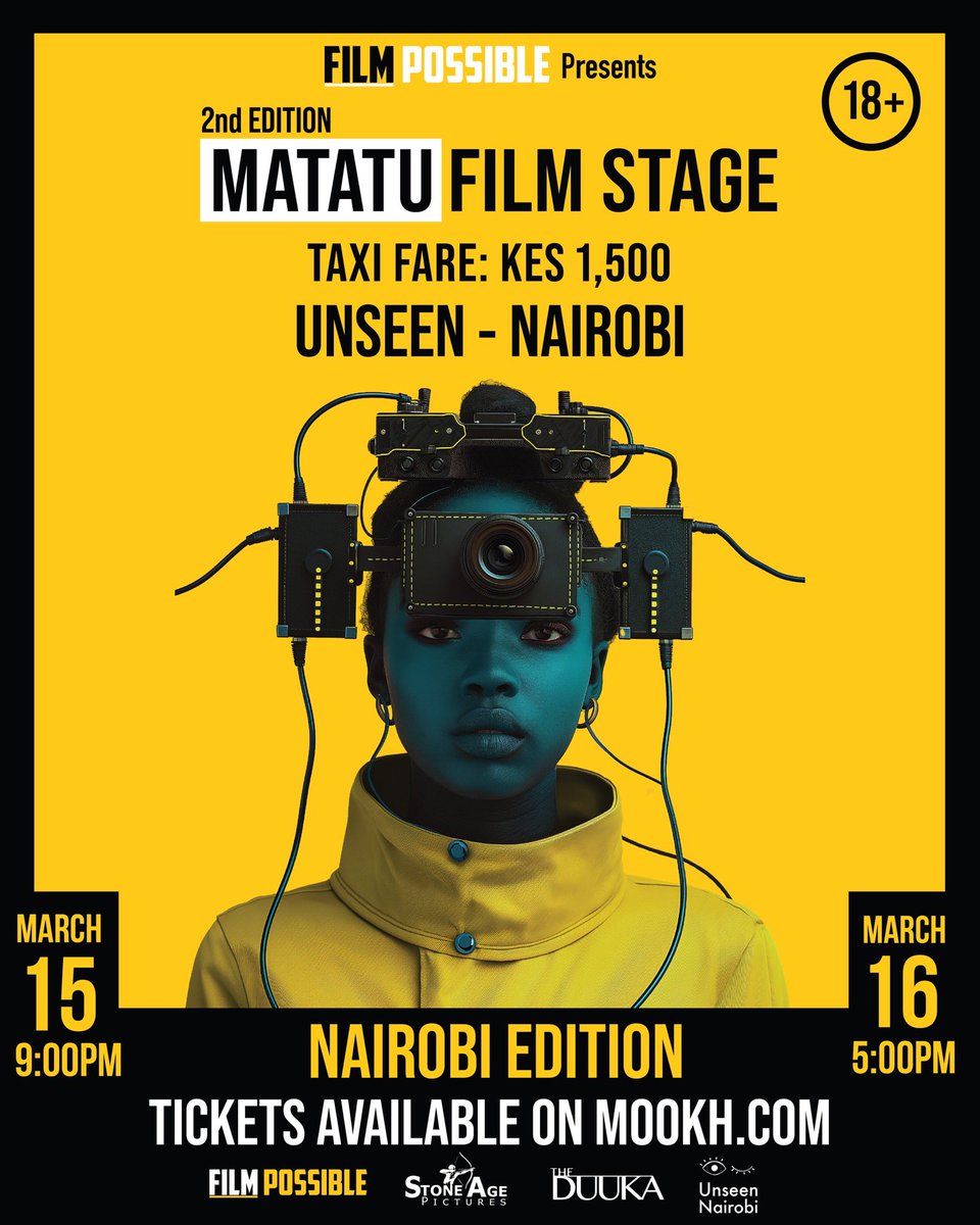 To all our beautiful People in Nairobi, Limited Tickets are available get yours now. mookh.com/event/matatu-f…