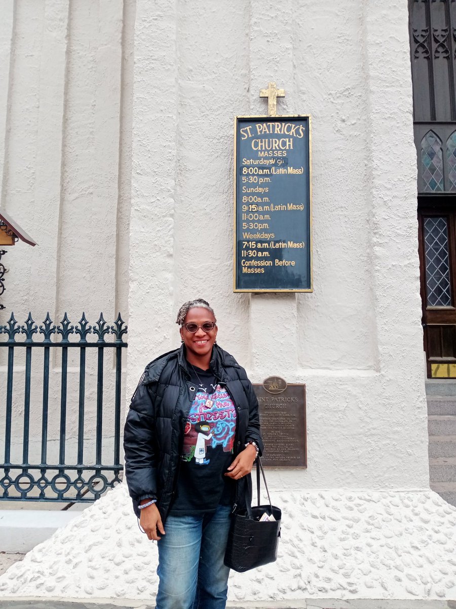 ngozimoguguah's tweet photo. Attended Saturday vigil mass at St Patrick's Church New Orleans. The choir was awesome! It was a great way to start off #osm2024 
#CatholicChurch #ngozimoguguah #testifier #adventuresofaresearcher #ajala https://t.co/rCc55j5njr