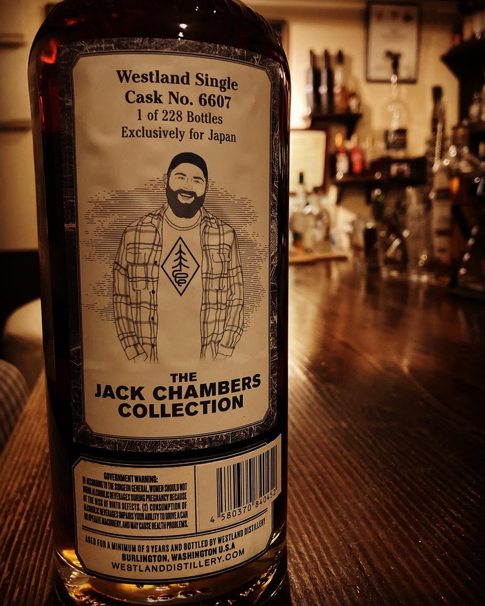 ウエストランド シングルカスク 6607 ジャック チェンバース コレクション