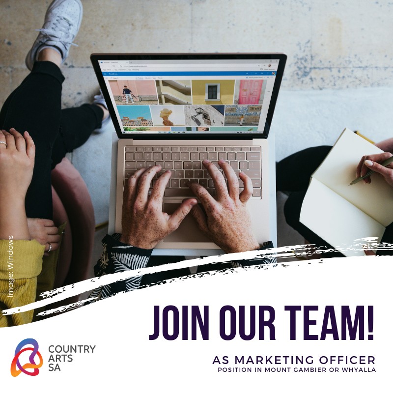 SA/WHYALLA or MOUNT GAMBIER | Marketing Officer | @CountryArts_SA
Full-time. Applications close Monday 4 March 2024
countryarts.org.au/about/work-wit…
#ArtsJobs #ArtsMarketing #artsAUjobs #artsAUmarketing