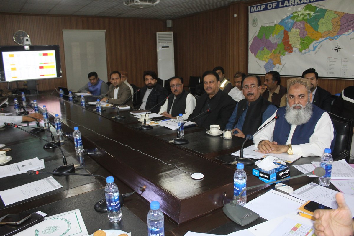 Commissioner Larkana Mr. Abdul Waheed Sheikh, chaired a DTF meeting. He reviewed the performance of last NIDs Jan & the preparations for the NIDs Feb-24. The meeting was attended by all DCs of Larkana Division, the DTF team, and other stakeholders via online link.