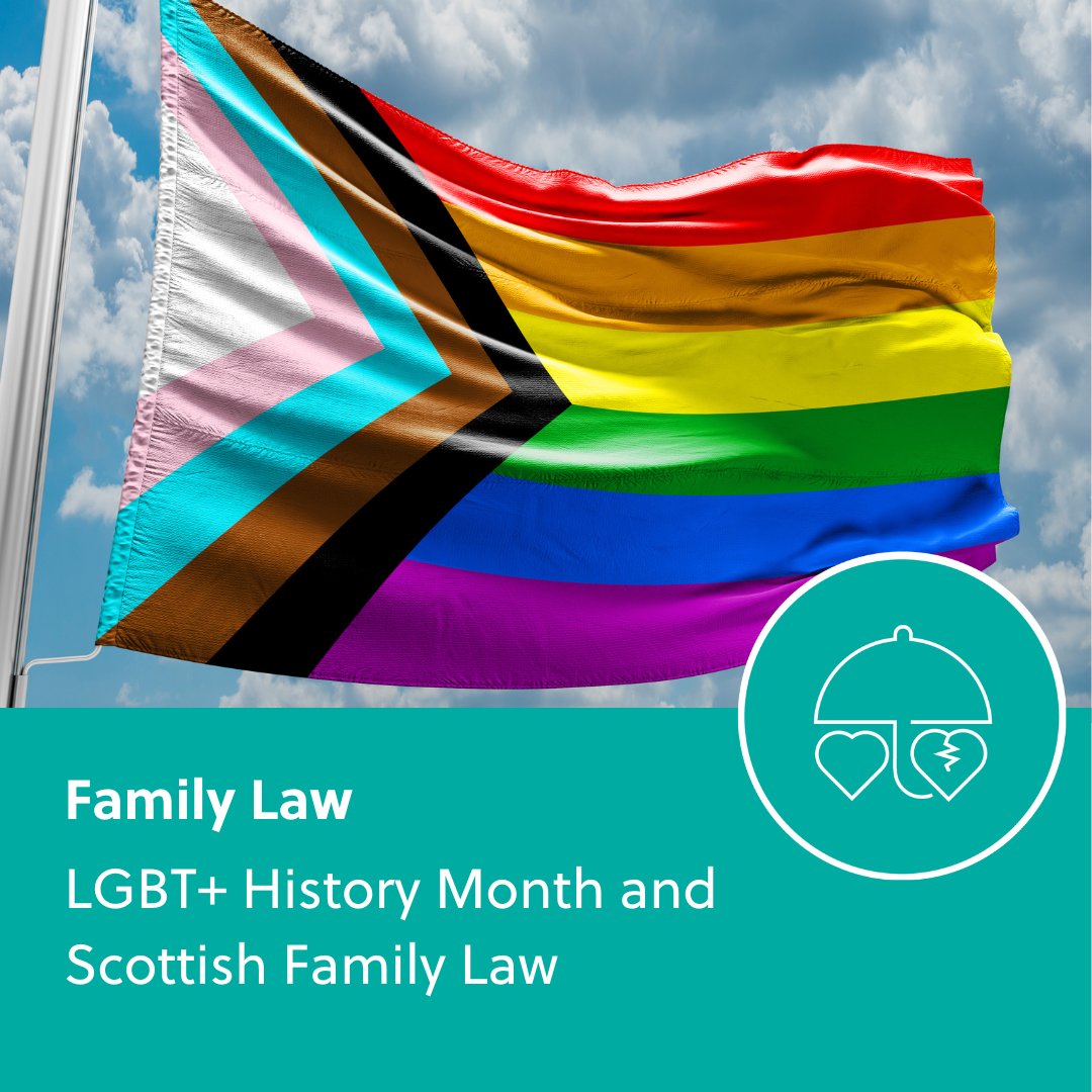 This month as we celebrate LGBT+ History Month, Shona Young, Senior Associate of our Family Law team, shares some of the changes to family law in Scotland over the past 20 years: gilsongray.co.uk/blog/lgbt-hist…