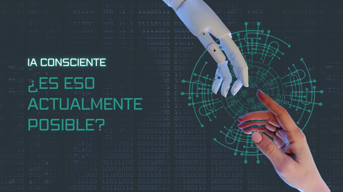 Hace un tiempo nuestro compañero Emilio nos compartió un documento muy interesante que se titula
"IA consciente, ¿es eso actualmente posible?"

Te dejamos el enlace para que lo puedas leer y no te olvides de seguirnos: linkedin.com/pulse/ia-consc…