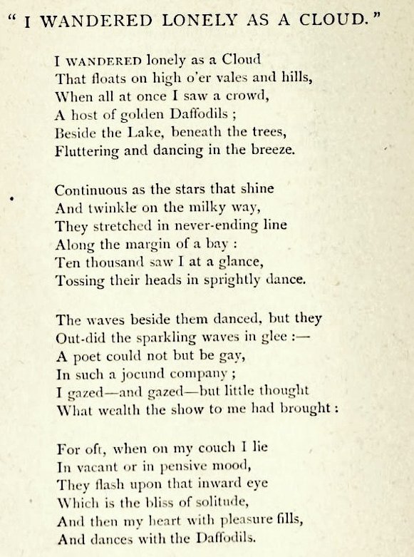Poem of the Day 🙂

• William Wordsworth •