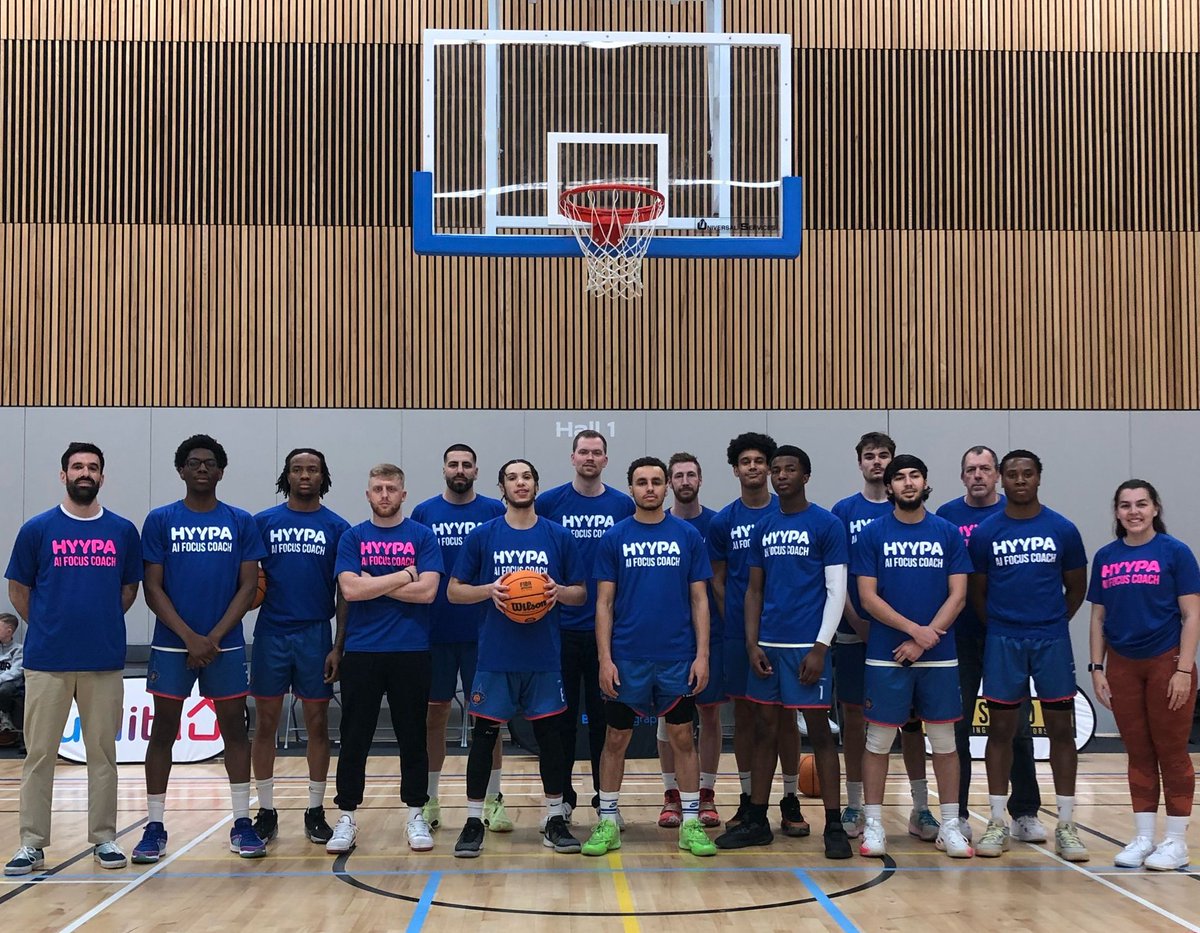 jodie_cook's tweet photo. First sports team to be sponsored by an AI coach?

ADHD and focus expert Mark Cann used Coachvox to build HYPPA Coach, an AI focus coach.

Then he sponsored his local basketball team and launched the AI coach at their game.

Here's Portsmouth Force in their kit 🏀 https://t.co/NQcdgXuXWw
