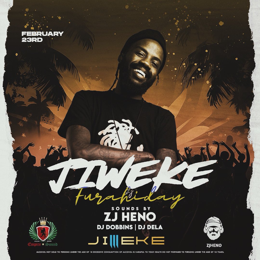 This Friday ( Feb 23rd ) I Am Performing Live At Jiweke In Umoja | I Will Be Playing ALL MUSIC GENRES In The Mix Plus Awesome Deals On Food &amp; Drinks! See You Then 😎 

<a href="/jiweketavern/">Jiweke Tavern</a> x <a href="/empiresoundke/">EMPIRE SOUND.</a>