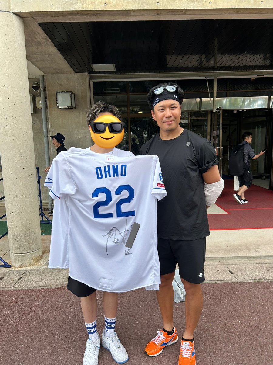 2U_DAI2's tweet image. 飛行機に乗りたくない😭

大野さんありがとうございました😭
の言葉では伝わらないくらいしていただき感謝しています🙇🙇🙇

本当に優勝したいです🏆

#大野雄大