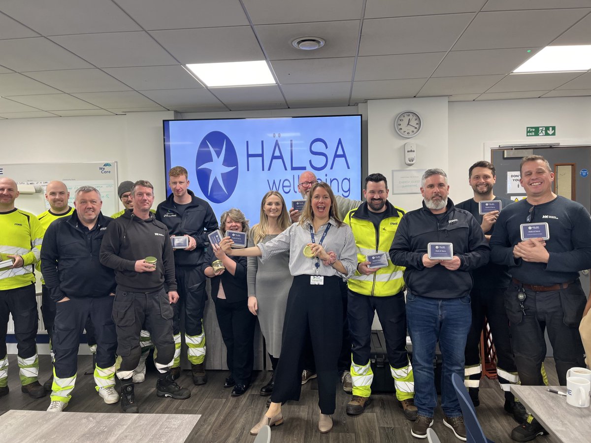 Greater Gabbard offshore windfarm work incredibly hard to provide us with sustainable energy everyday. So it was a pleasure to run a workshop on Energy Habits to improve their energy levels so they can keep up this great work. A wonderfully engaged group.