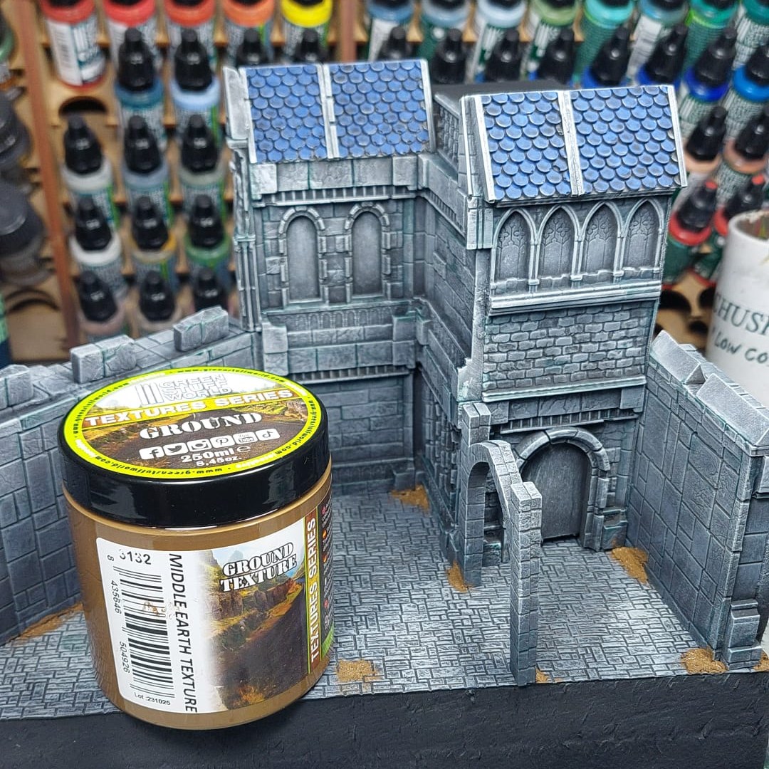 greenstuffworld's tweet photo. If you like scenery, our colleague @chushammer   shows you his latest work with our silicone mould Stonework, for his  personal project. Do you already know our range of moulds for scenery? #WarhammerCommunity #warhammer40k #warhammer #PaintingWarhammer #paintingminis https://t.co/Egv9uk9VSe