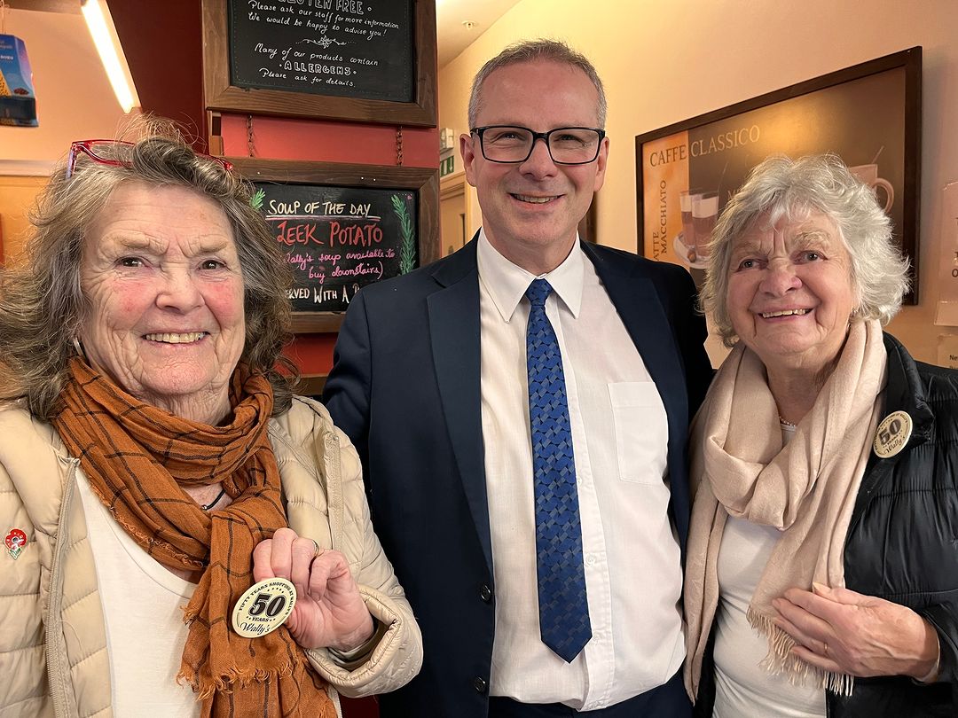 It's been great to see Steve, owner of <a href="/wallysdeli/">Wallys Deli & Kaffee</a>, shout about the amazing memories customers have shared over the last 50 years!

Pop in and share your memories today to get a 50 year shopper discount badge 💓