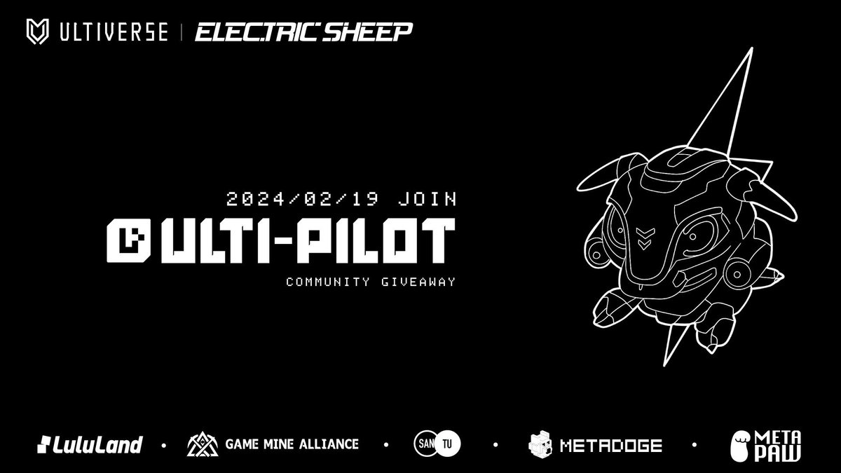 🔥A promise is a promise, let's do a Twitter Raffle!

🎁5  <a href="/UltiverseDAO/">Ultiverse</a>  1st tier invite code for play to earn in Ulti-Pilot Scheme!
1⃣ Follow <a href="/MetaGamiMall/">MetaGamiMall</a> <a href="/UltiverseDAO/">Ultiverse</a> 
2⃣❤️, Retweet
3⃣ @ 3 friends

⏰24 hrs