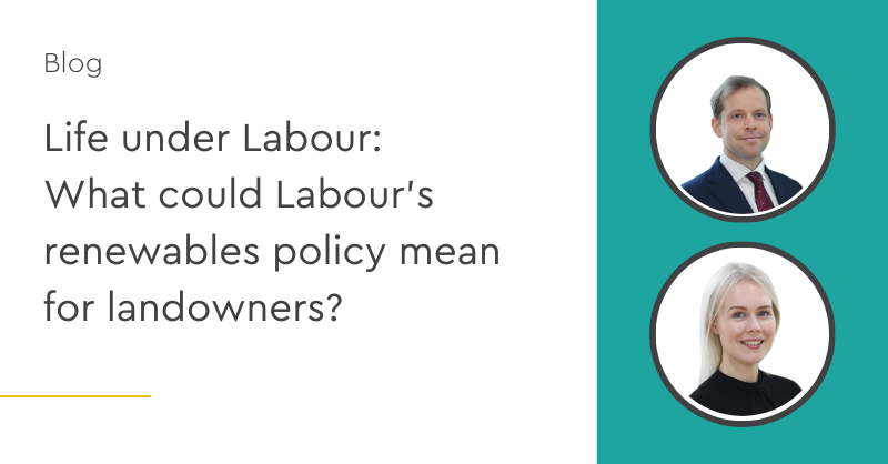 In Charles Richardson and Lydia Holland’s latest blog, they consider what could Labour’s renewables policy mean for landowners. 🏡

More information can be found here: kingsleynapley.co.uk/insights/blogs…