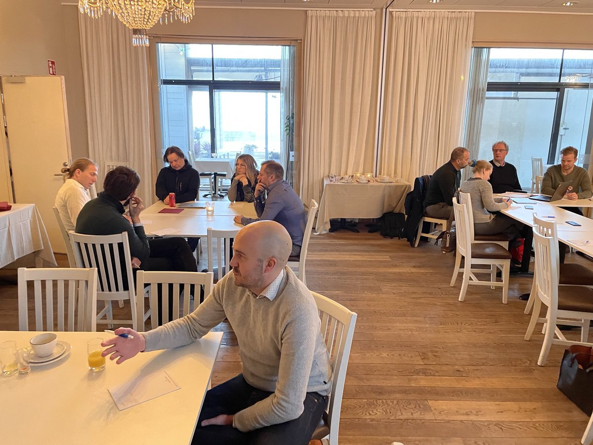 Yesterday the #SeaTwirl #team gathered for a strategic day, looking at where we are now and where we are aiming. Great workshops combined with presentations as well as an interesting site visit at Northern Offshore Sevice.

#offshore #windpower