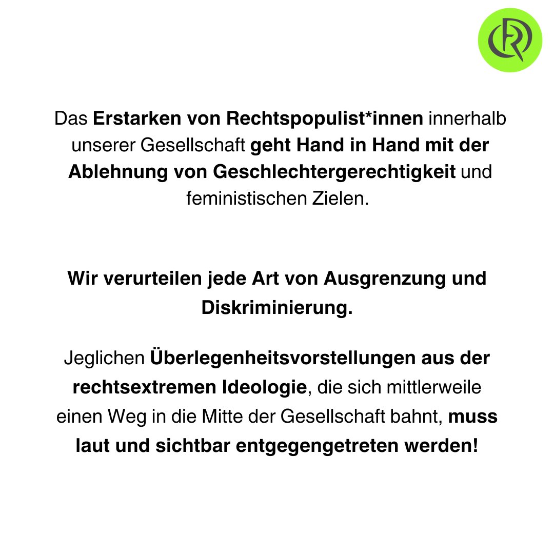 Wir sind Teil der Brandmauer gegen Rechts! Im Bündnis mit 18 weiteren Vereinen und Verbänden stellen wir uns entschieden gegen die Forderungen seitens rechter Akteur*innen und Parteien in Deutschland!
