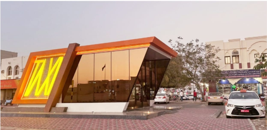 The North Al Batinah Municipality has launched the first taxi parking buildings in the wilayt state of #Suhar
