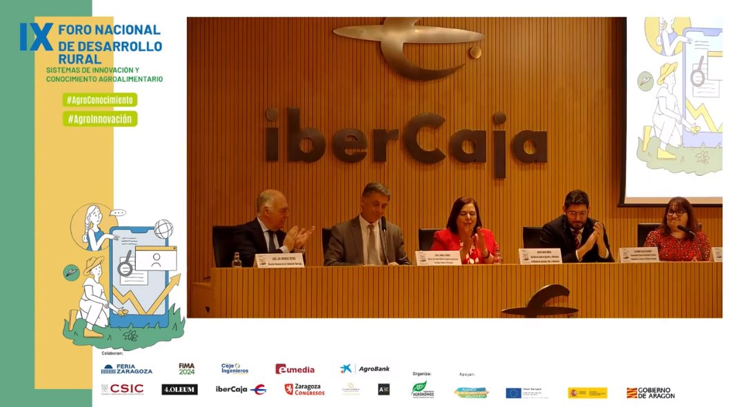 📢 Así fue el Acto de Presentación del IX Foro Nacional de Desarrollo Rural - #AgroInnovación / #AgroConocimiento 💯🌾 Ya está disponible el vídeo de este acto que tuvo lugar el pasado 13 de febrero en el Patio de la Infanta de @ibercaja📽️ youtube.com/watch?v=OzVJzq…