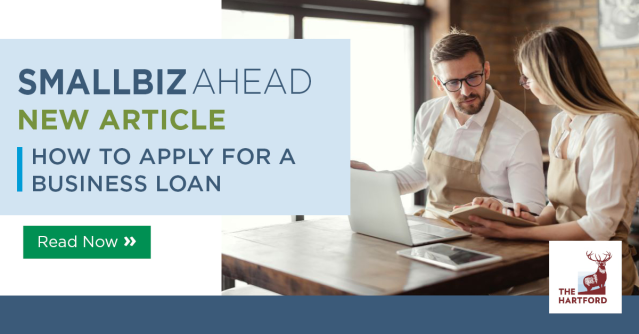 We break down what you need to know to apply for a small business loan in the latest Small Biz Ahead blog. ms.spr.ly/6007gtoA5 #IWork4TheHartford bit.ly/3SO7N4w