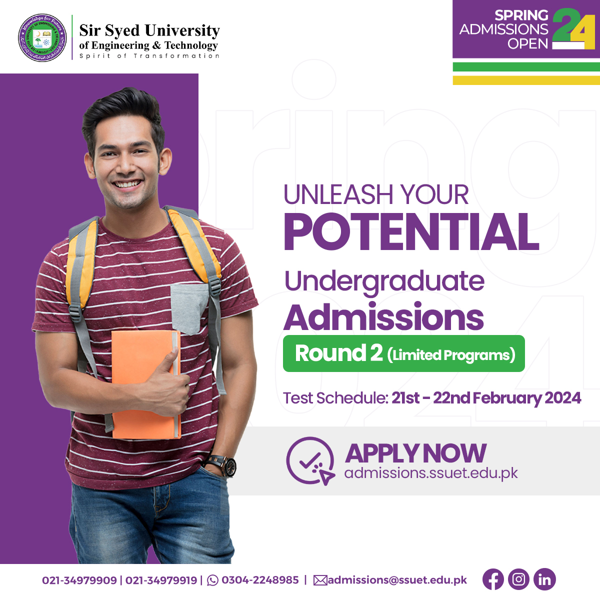 Sir Syed University of Engineering and Technology tweet media