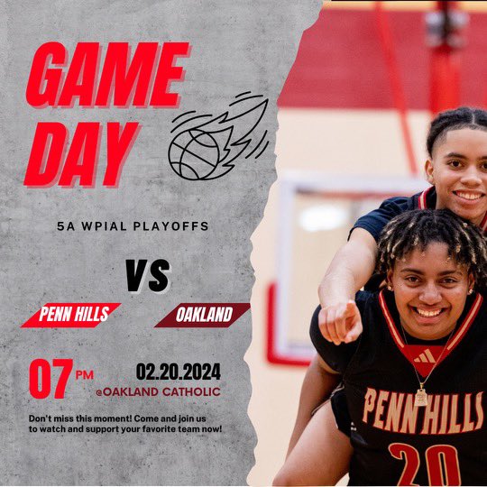 🚨GAMEDAY PLAYOFFS 🚨
🆚 Oakland Catholic
⏰ 7:00
📍 Oakland Catholic p

@PH_Athletics @StephStraussAD @phtribe @Big56Conference @phcheerteam @StrickHoopsLLC  @wpialgbb @DreamShotsMedia @phtribe @Moneyy13 @Ms_Melo