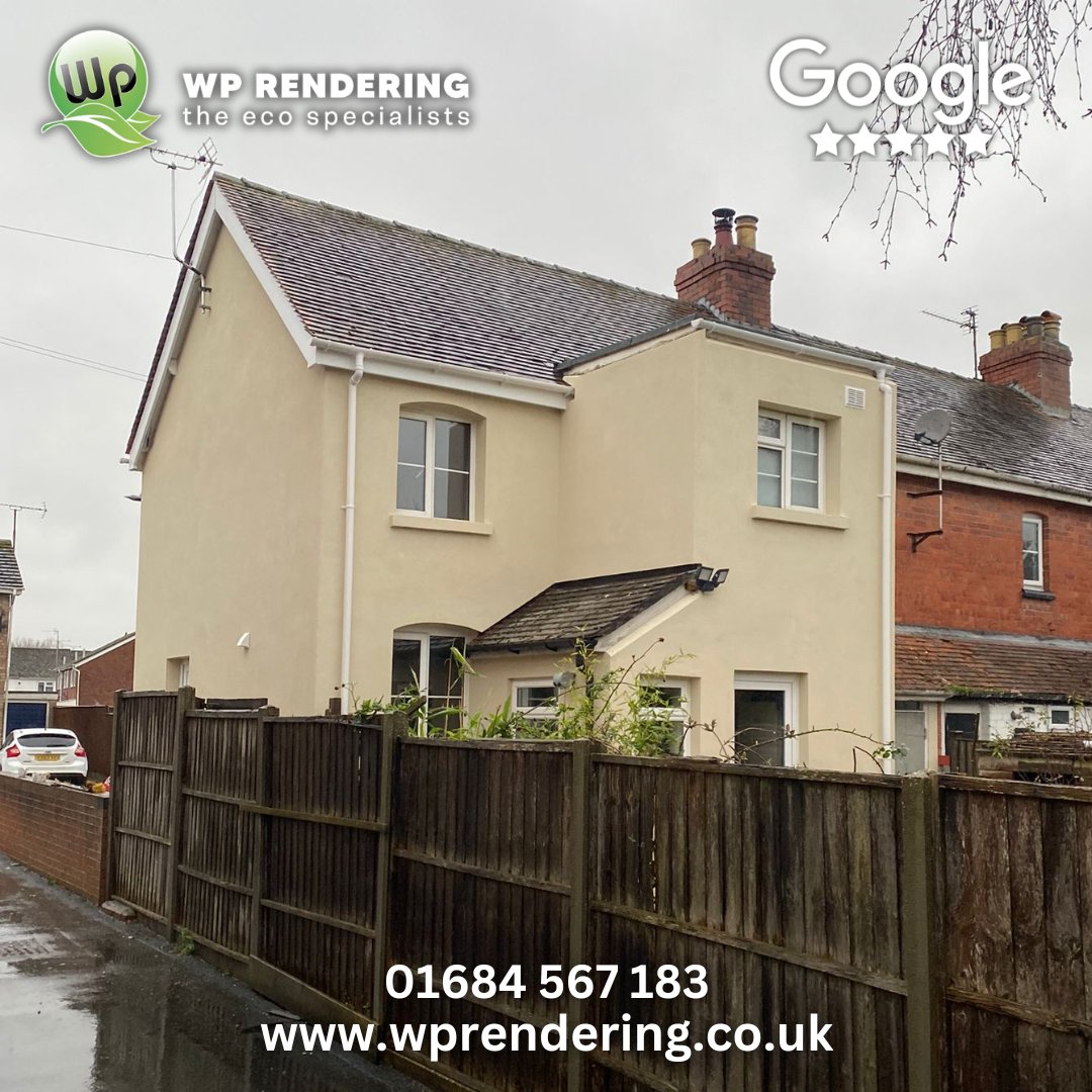 Leominster home makeover! 
Modern look, ❄️ energy savings! Up to 40% off bills! 

Contact WP Rendering for a FREE quote! 01684 567183 

#WPrendering #externalwallinsulation #HomeImprovement