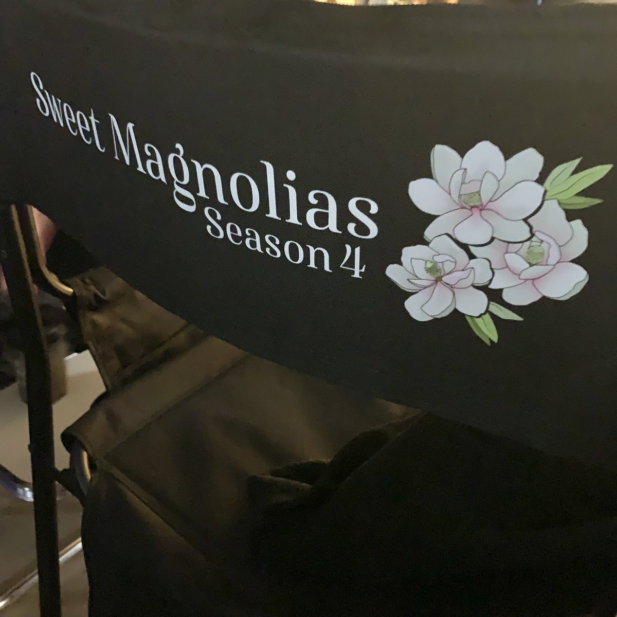 We're ready to pour it out! How about you? 🌸 Happy first day of production to SWEET MAGNOLIAS S4! So thrilled for our writers, our actors, our directors and designers and crew and PAs -- and for you. We'll have a great time making this so y'all will have a great time watching.
