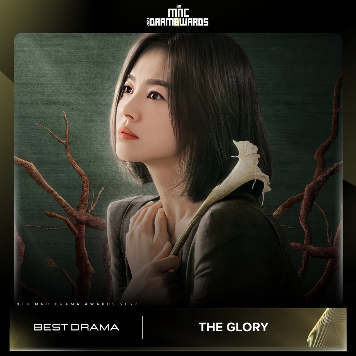 MNCdrama's tweet photo. | 8th MNC Drama Awards 2023 |
Best Drama: #TheGlory https://t.co/H1dApqV0Hy