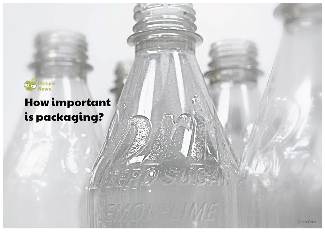 #PictureNews Coca‑Cola has announced it will temporarily be removing labels from Sprite and Sprite Zero bottles to trial ‘label-less’ packaging in some areas of the UK. Question: How important is packaging?