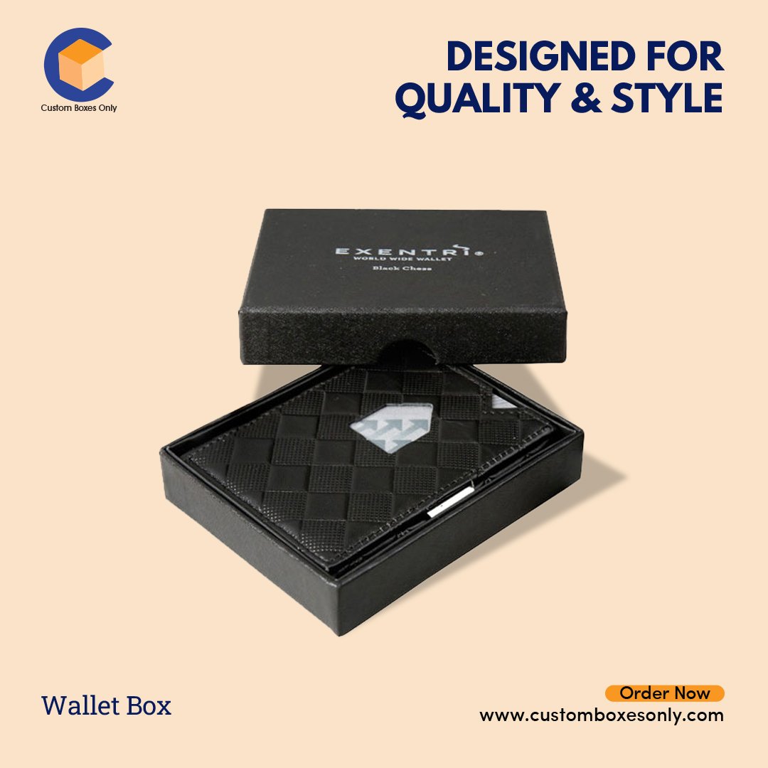 CustomBoxesOnly's tweet image. Give your wallets a special home with our boxes. Crafted for the discerning, these boxes not only protect but enhance the allure of your premium wallets. It's like giving your wallets a luxury room.
Get a Quote Now: customboxesonly.com
#packaging  #customboxesonly #kraftboxes
