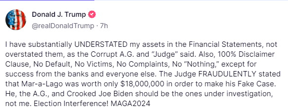 The #CrapUnderTheCap just does not get it, does he? 🤷‍♂️🤦‍♂️🙄

Under or over are NOT correct, so are fraudulent!